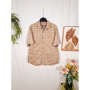 Trei Men's Short-Sleeved Button-Up Fishing Shirt XL